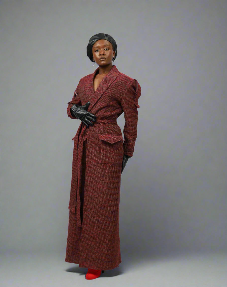 Long Ladies Military Coat