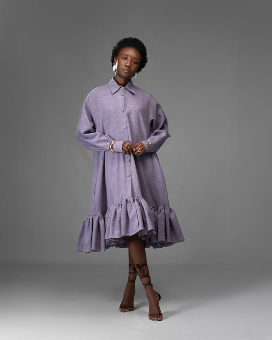 Linen Shirt Dress