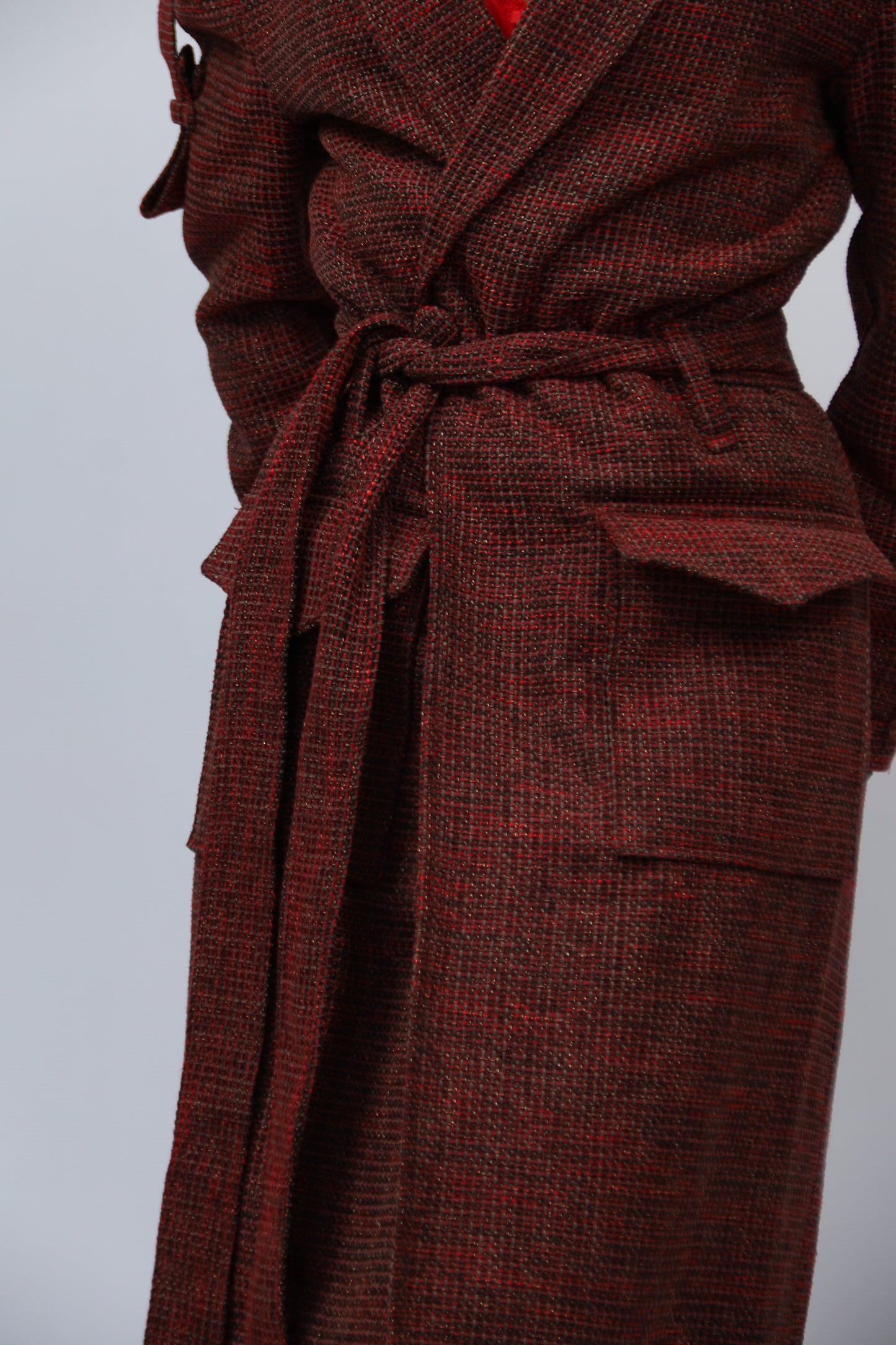 Long Ladies Military Coat